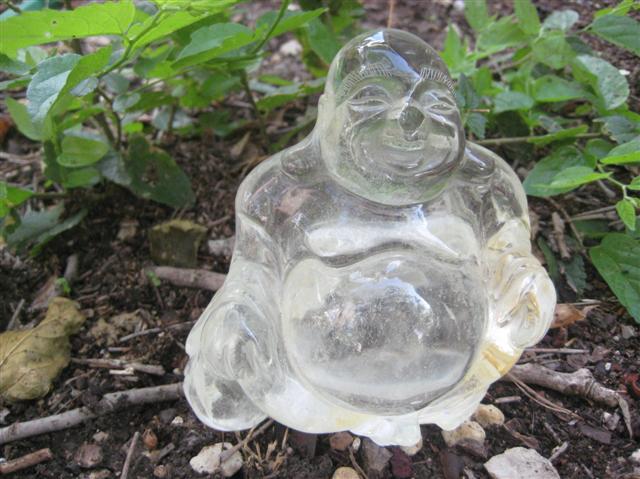 Quartz Buddha amplification of one's intention, clearing, cleansing, healing, memory1271